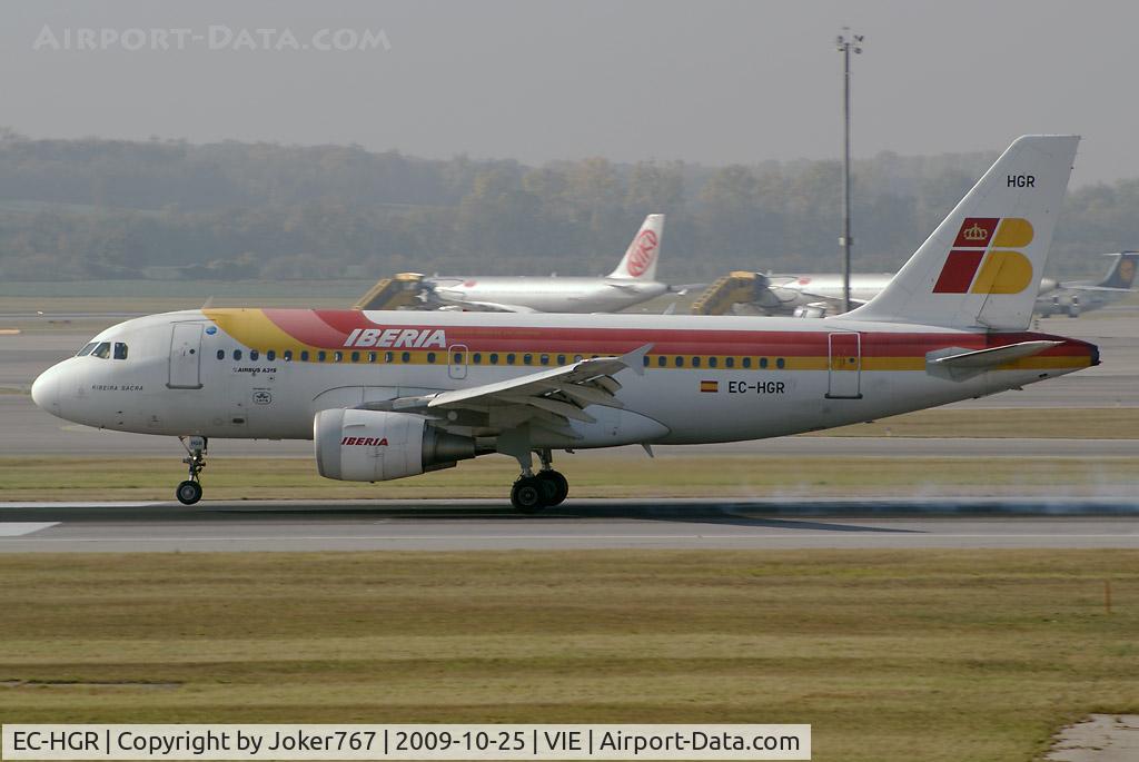 EC-HGR, 1999 Airbus A319-111 C/N 1154, Iberia Airbus A320-214