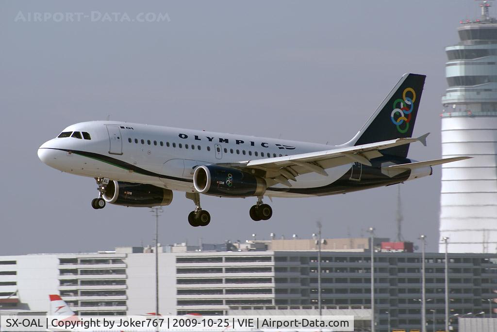 SX-OAL, 2007 Airbus A319-132 C/N 3252, Olympic Airbus A319-132