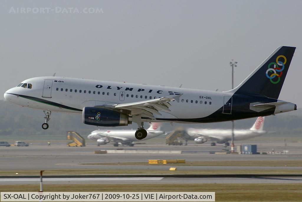 SX-OAL, 2007 Airbus A319-132 C/N 3252, Olympic Airbus A319-132