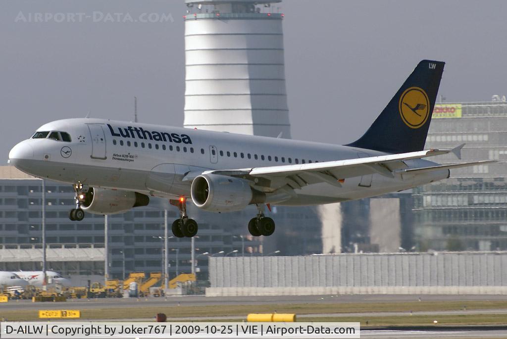 D-AILA, 1996 Airbus A319-114 C/N 609, Lufthansa Airbus A319-114