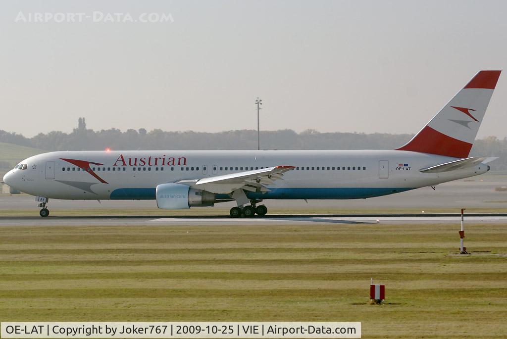 OE-LAT, 1991 Boeing 767-31A C/N 25273, Austrian Airlines Boeing 767-3A1(ER)