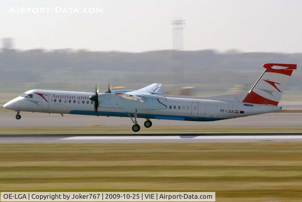 OE-LGA, 1999 De Havilland Canada DHC-8-402Q Dash 8 C/N 4014, Austrian arrows De Havilland Canada DHC-8-401