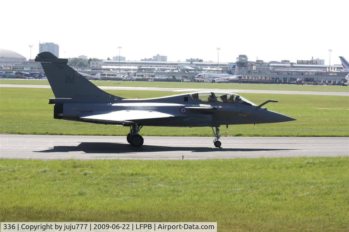 336, Dassault Rafale B C/N 336, on display at le Bourget 2009