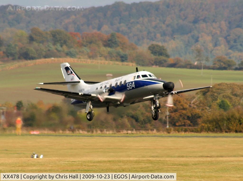 XX478, 1970 Scottish Aviation HP-137 Jetstream T.2 C/N 261, Royal Navy, 750 NAS