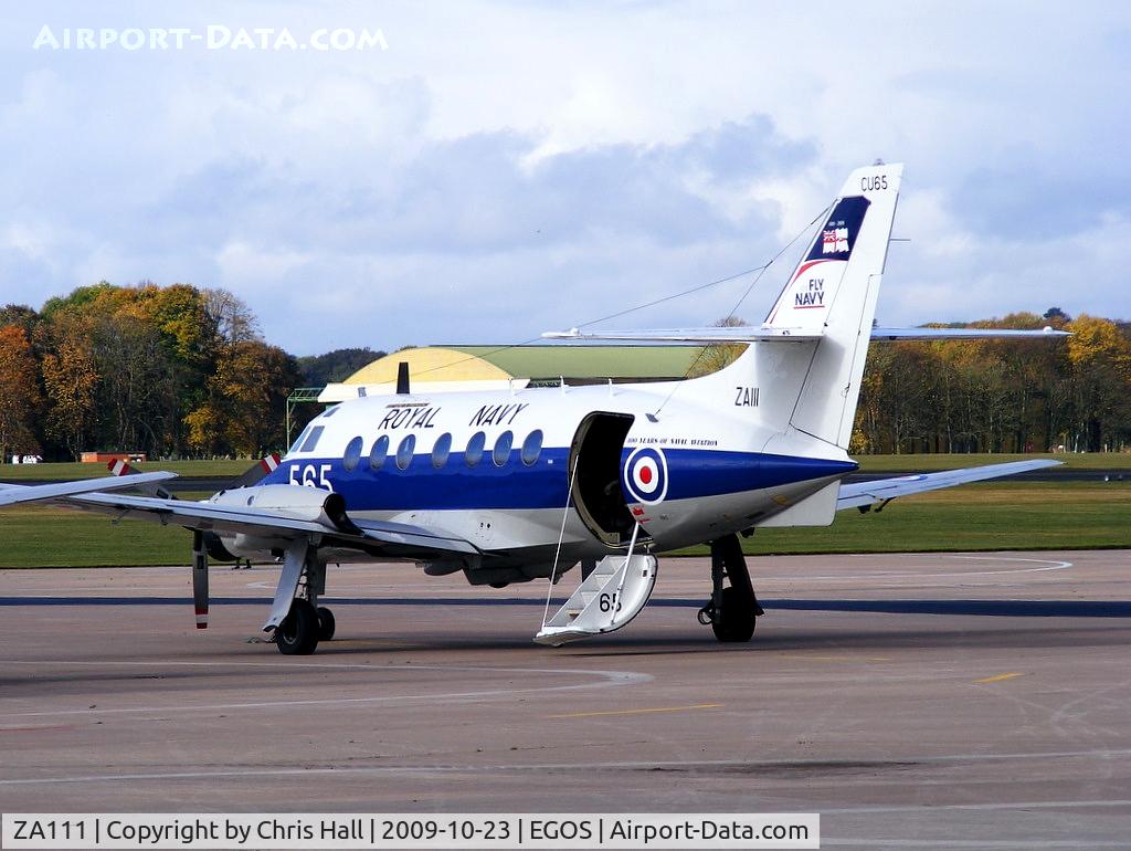 ZA111, Scottish Aviation HP-137 Jetstream T.2 C/N 211, SA Jetstream T2, Royal Navy, 750 NAS