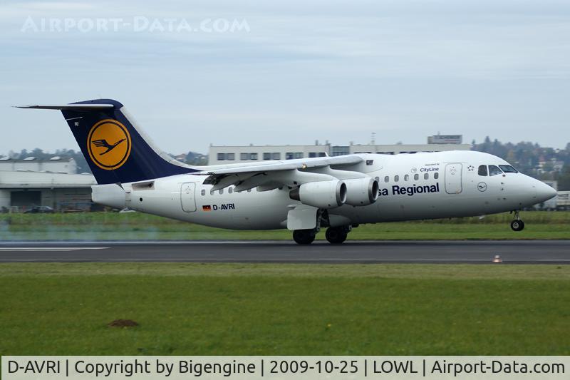 D-AVRI, 1995 British Aerospace Avro 146-RJ85 C/N E.2270, Lufthansa Cityline