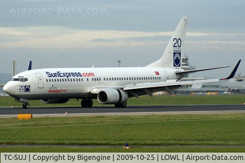 TC-SUJ, 2003 Boeing 737-8CX C/N 32368/1289, SunExpress