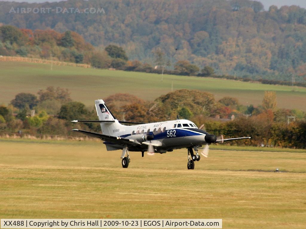 XX488, 1974 Scottish Aviation HP-137 Jetstream T.2 C/N 267, Royal Navy, 750 NAS