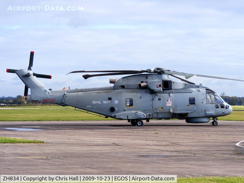 ZH834, AgustaWestland EH-101 Merlin HM.1 C/N 50065/RN14, Agusta Westland EH-101 Merlin HM1, Royal Navy, 824 NAS