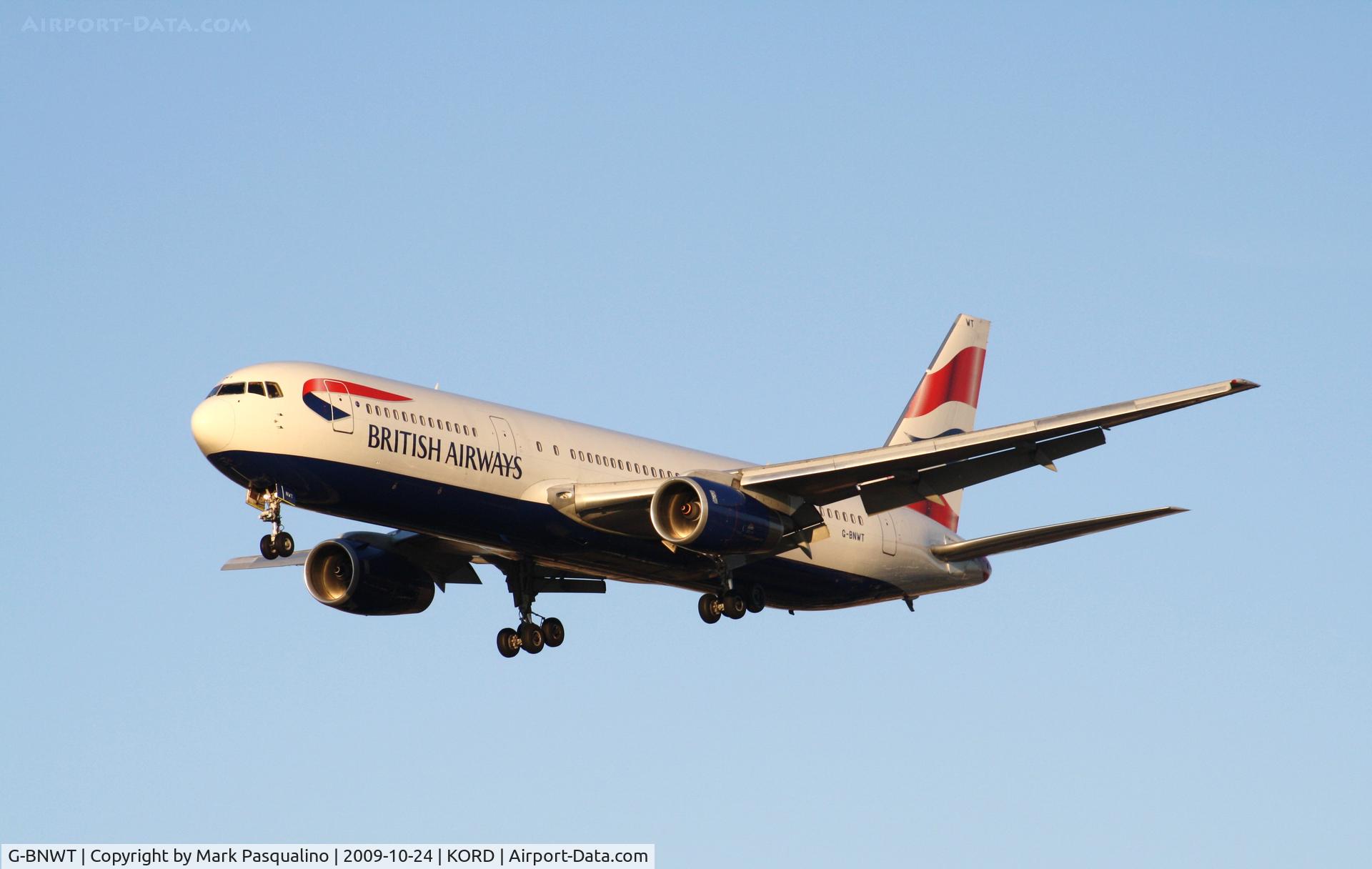 G-BNWT, 1992 Boeing 767-336 C/N 25828, Boeing 767-300