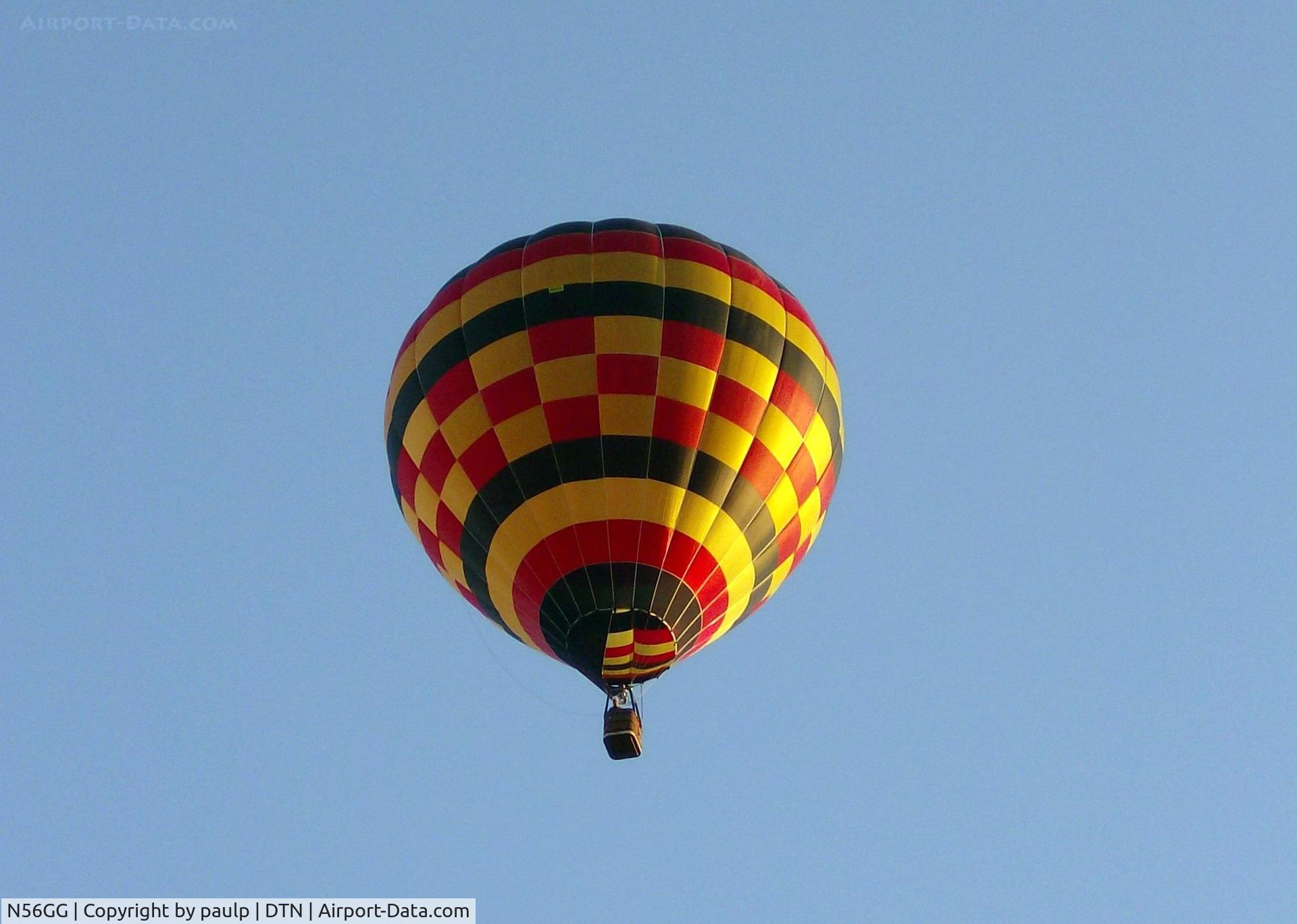 N56GG, 1990 Thunder & Colt Airborne Amer COLT 56A C/N 1843USA, Red River Balloon Festival.