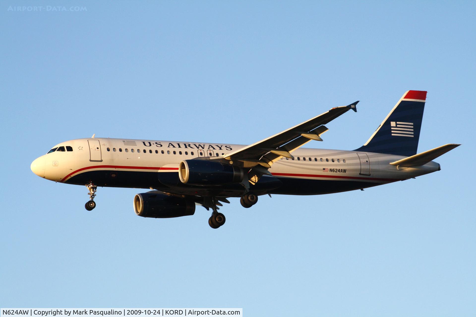 N624AW, 1989 Airbus A320-231 C/N 55, Airbus A320