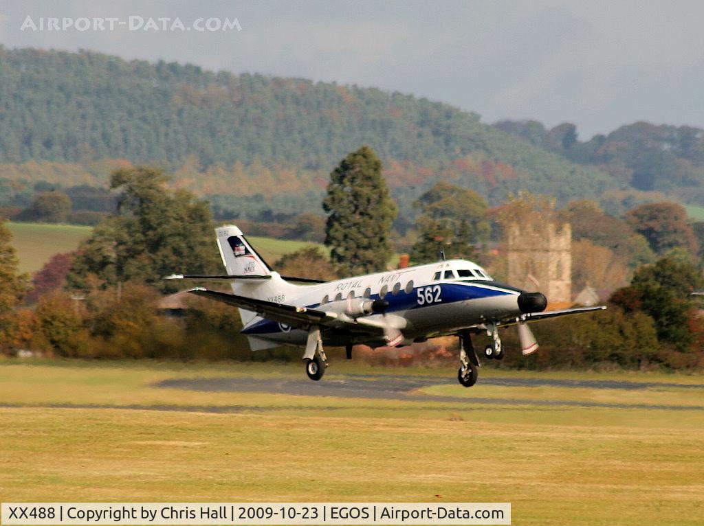 XX488, 1974 Scottish Aviation HP-137 Jetstream T.2 C/N 267, Royal Navy, 750 NAS