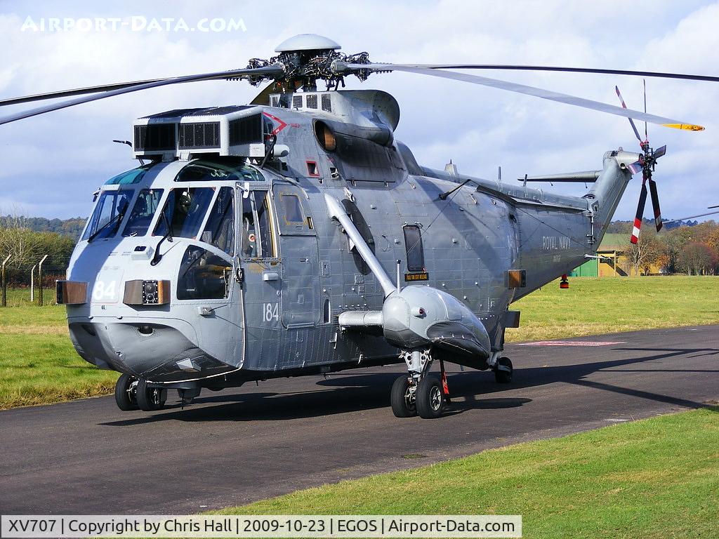XV707, 1971 Westland Sea King ASaC.7 C/N WA678, Royal Navy, 849 NAS