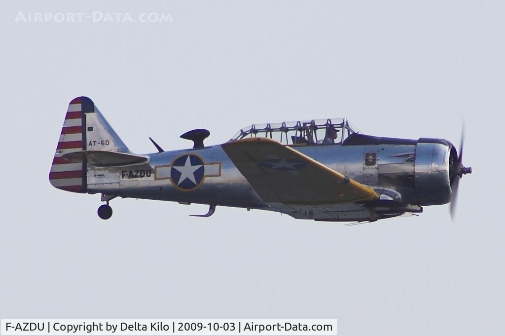F-AZDU, 1943 North American AT-6D Harvard III C/N 88-14948 (41-33931), Red Bull Air Race Barcelona   North American Harvard III