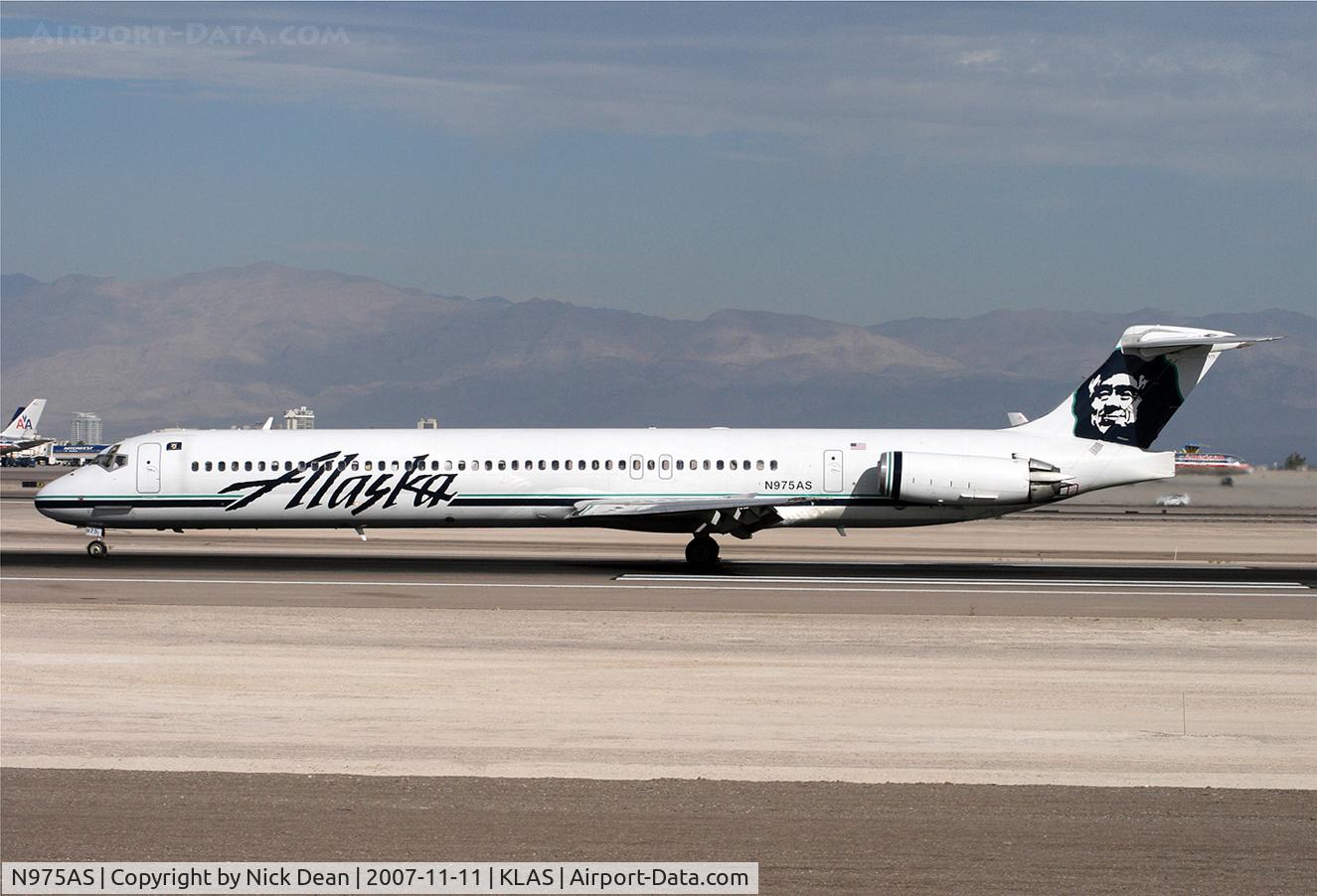 N975AS, 1994 McDonnell Douglas MD-83 (DC-9-83) C/N 53451, KKLAS