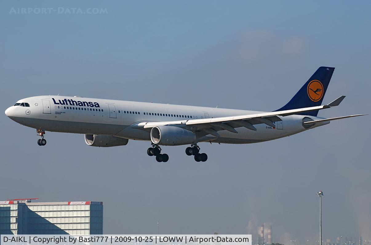 D-AIKL, 2008 Airbus A330-343X C/N 905, A330-300 for maintenance in vienna