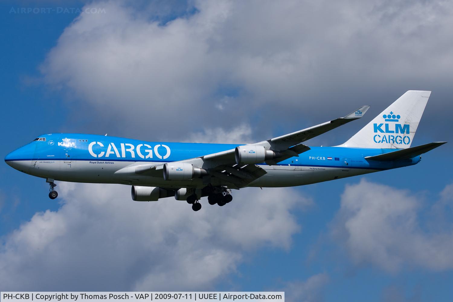 PH-CKB, 2003 Boeing 747-406F/ER/SCD C/N 33695, KLM - Royal Dutch Airlines