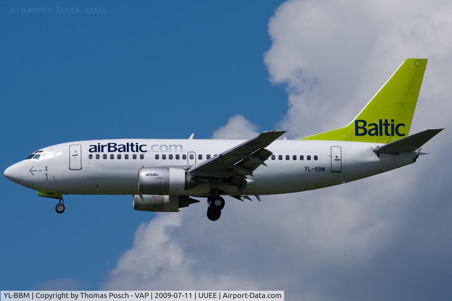 YL-BBM, 1992 Boeing 737-522 C/N 26680, Air Baltic