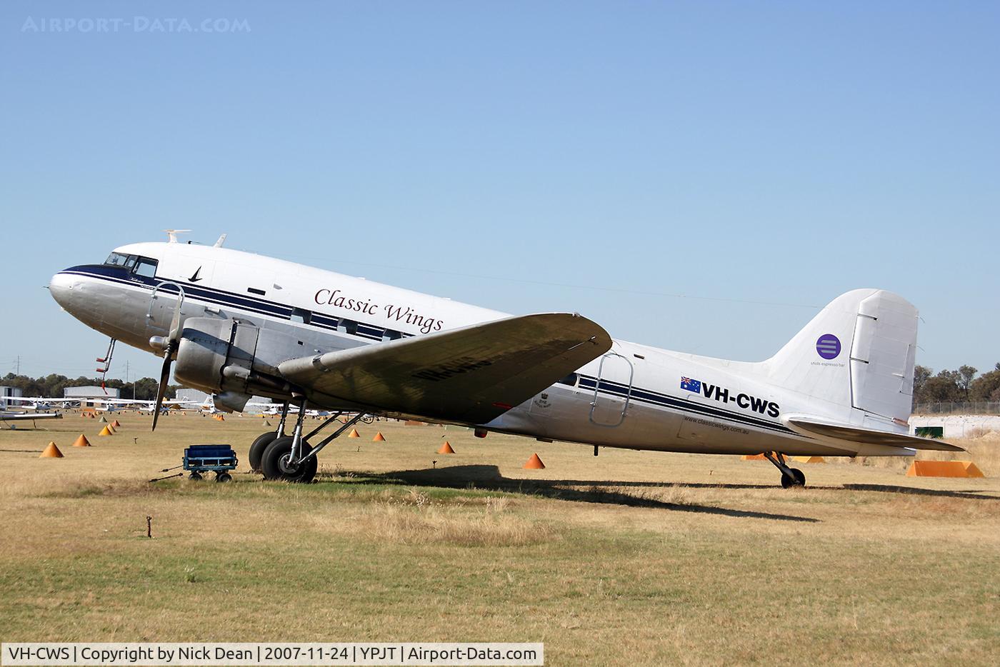 VH-CWS, 1943 Douglas DC3C-S1C3G (C-47A) C/N 9286, YPJT