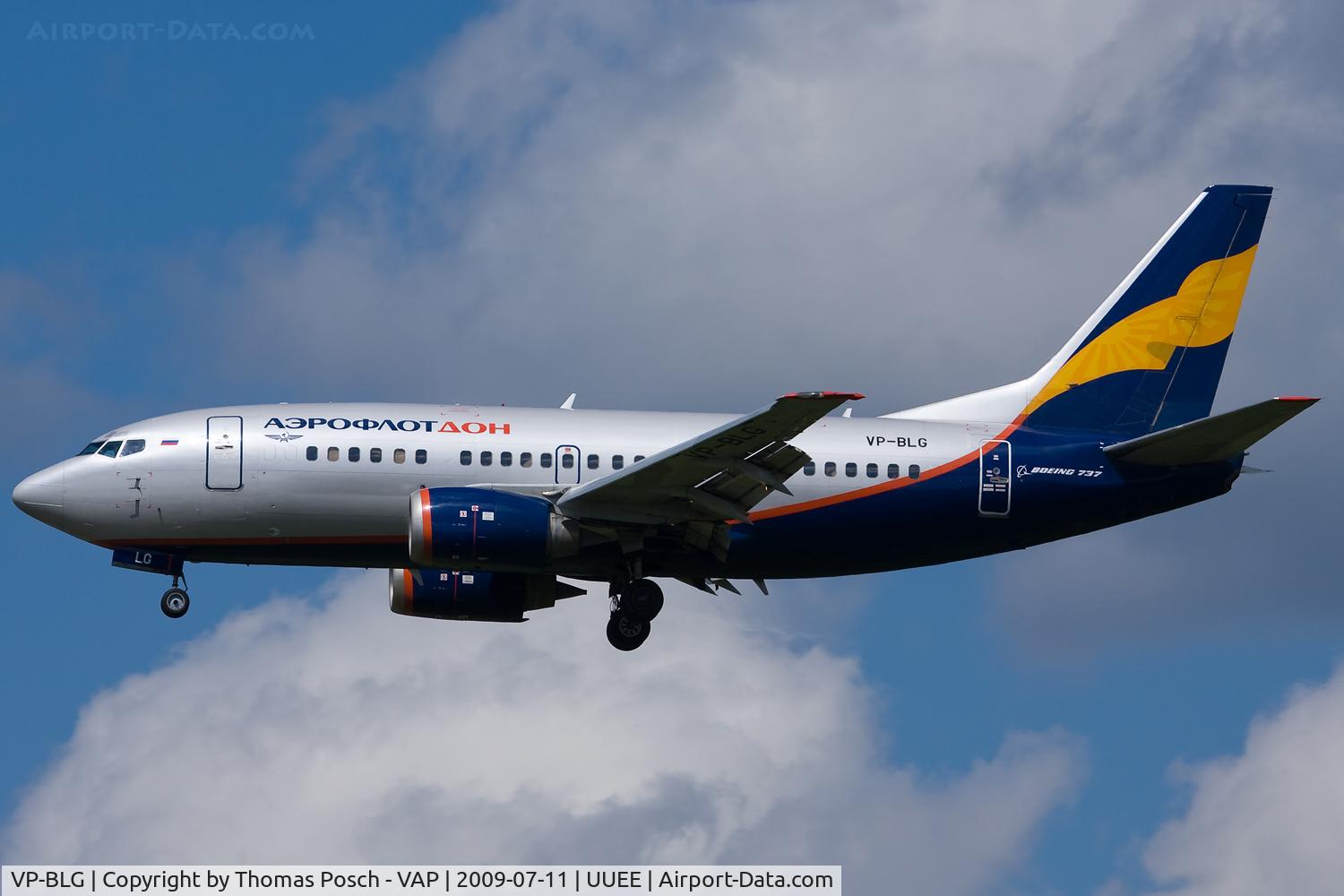 VP-BLG, Boeing 737-528 C/N 25233, Aeroflot Don
