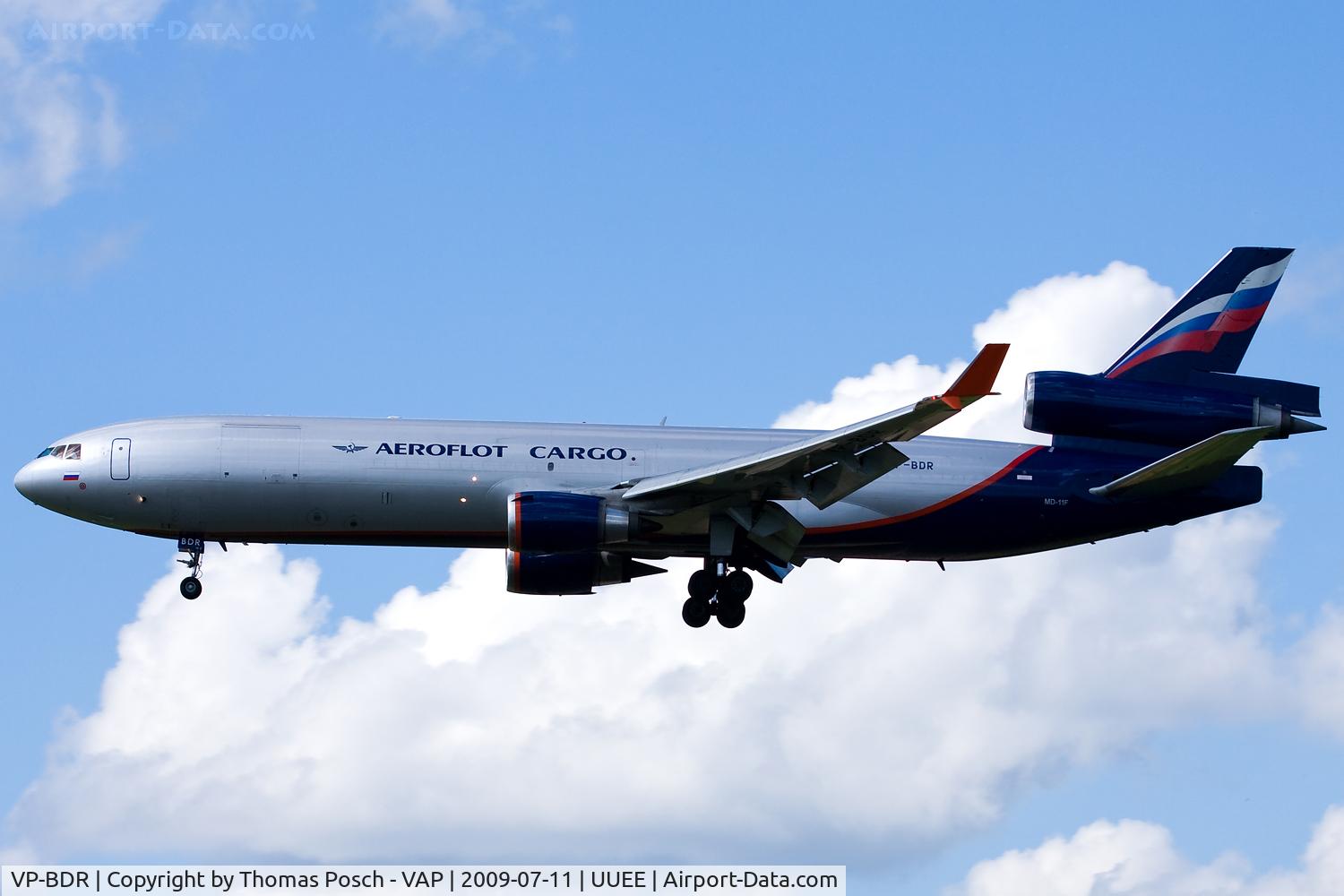 VP-BDR, 1993 McDonnell Douglas MD-11 C/N 48503, Aeroflot - Russian International Airlines