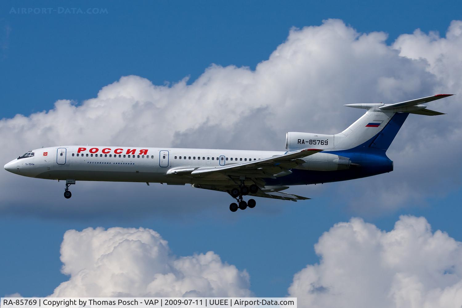 RA-85769, 1993 Tupolev Tu-154M C/N 93A951, Rossia