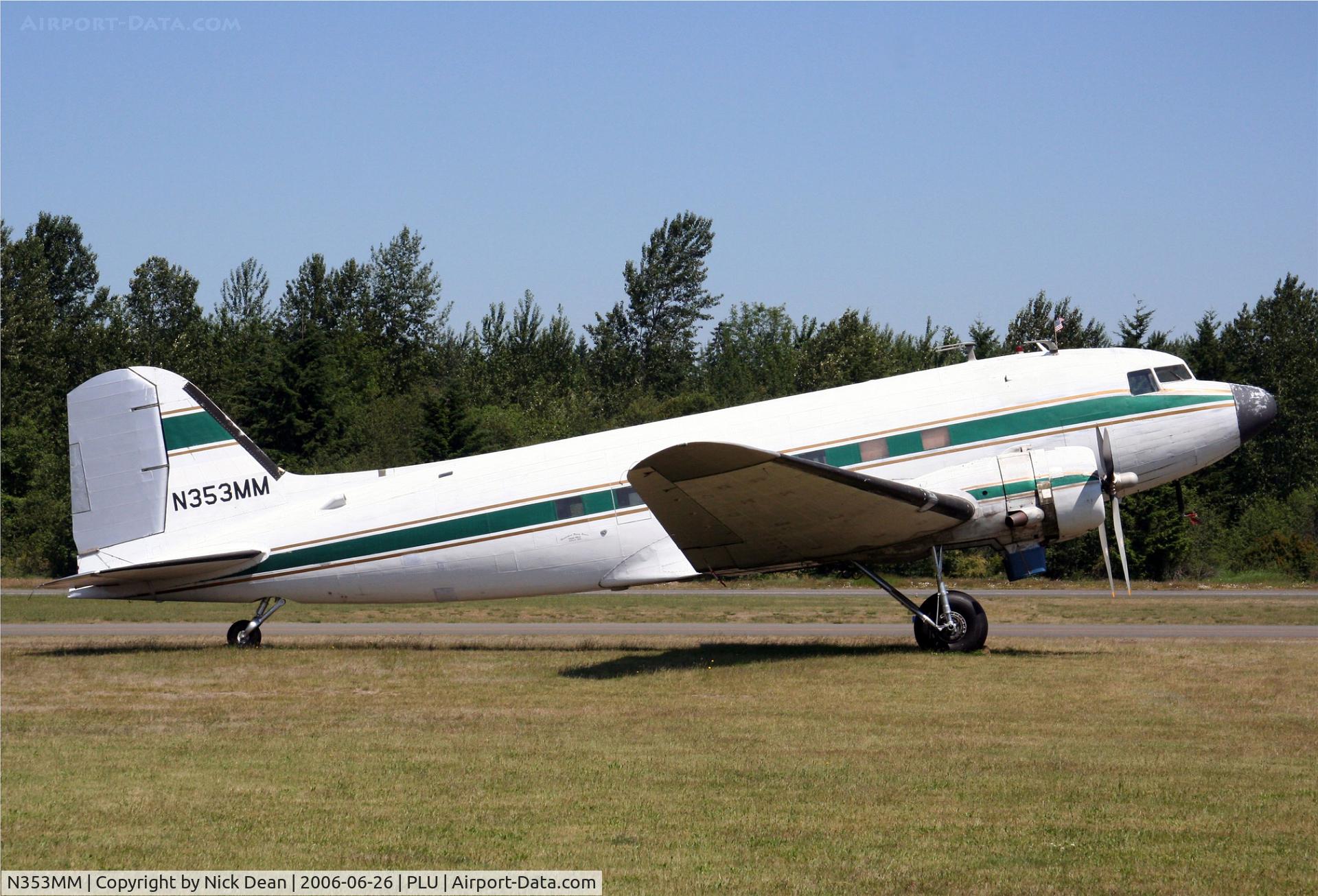 N353MM, 1943 Douglas DC-3A-S1C3G (C-53D) C/N 11665, PLU