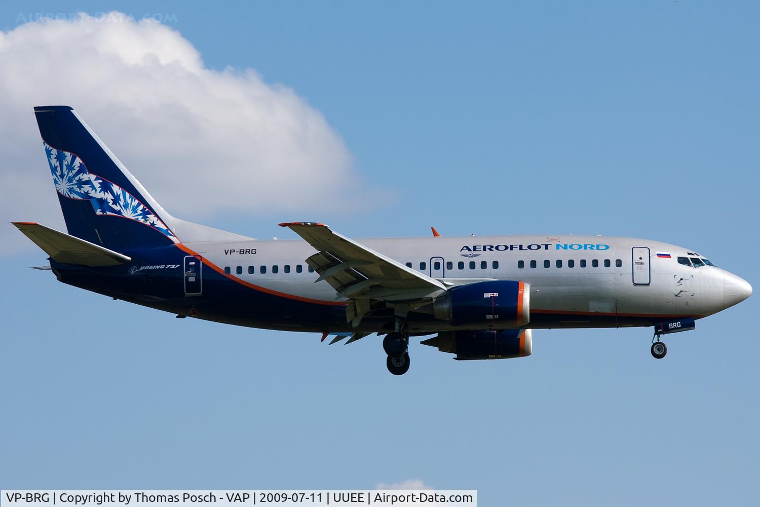 VP-BRG, 1991 Boeing 737-53C C/N 24826, Aeroflot-Nord