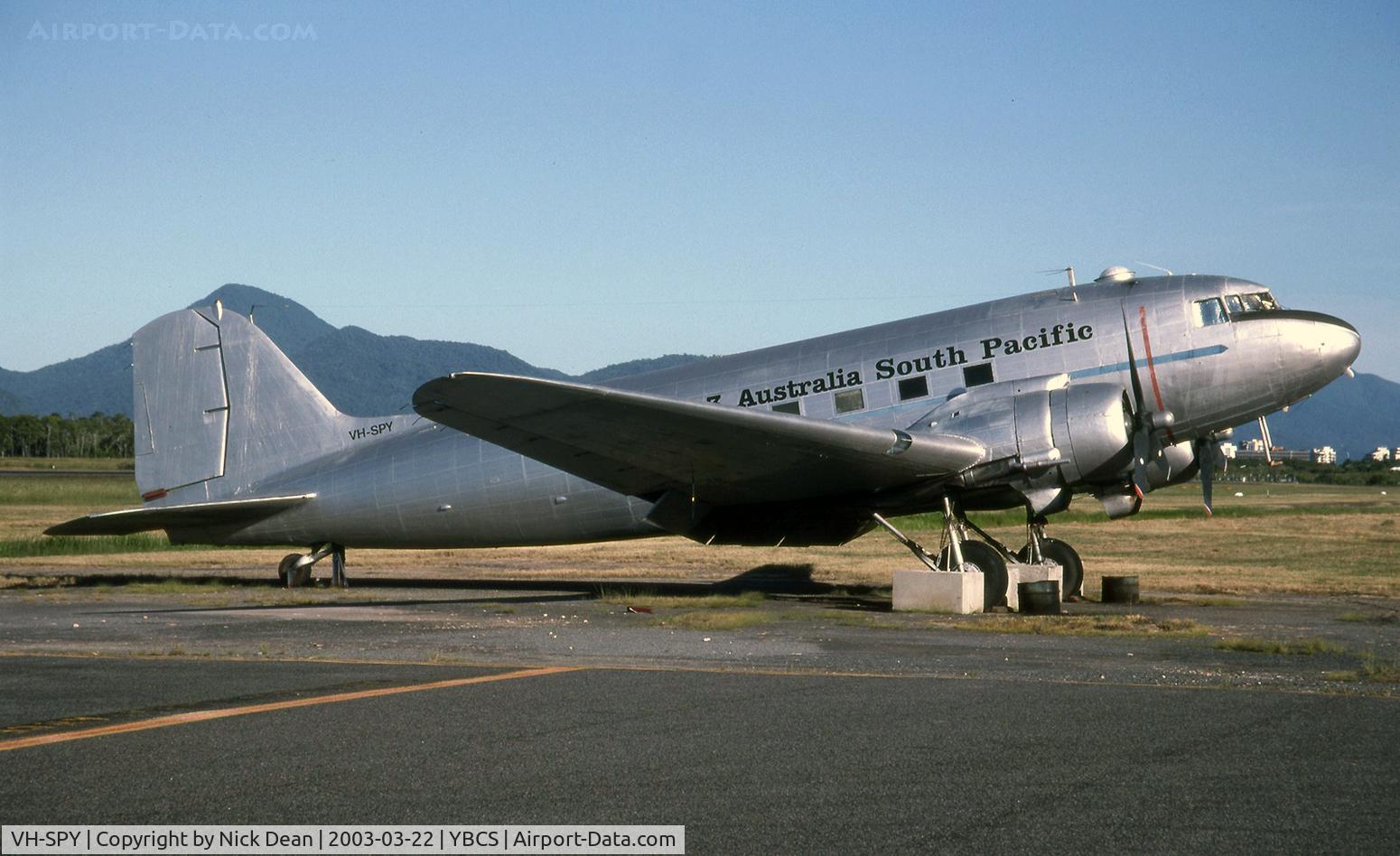 VH-SPY, Douglas C-47B Skytrain C/N 16365 /33113, YBCS