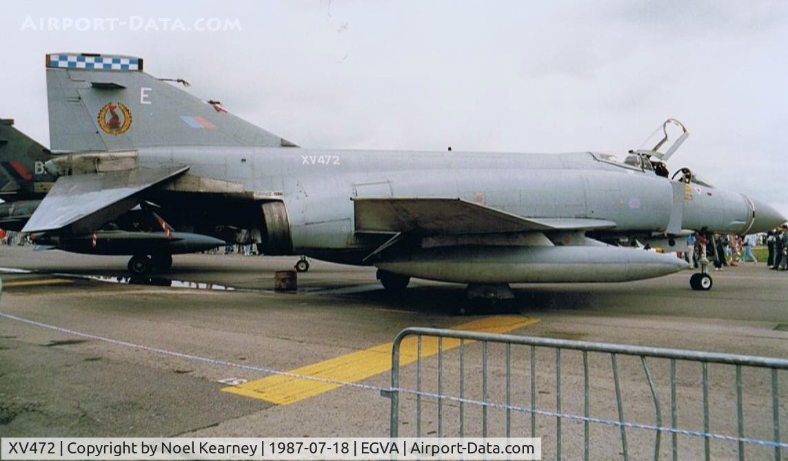 XV472, 1969 McDonnell Douglas Phantom FGR2 C/N 3298, McD-D Phantom F.4 - Royal Air Force