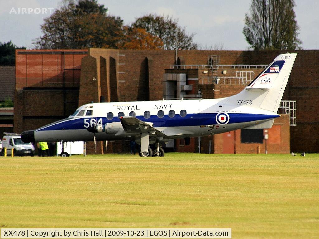 XX478, 1970 Scottish Aviation HP-137 Jetstream T.2 C/N 261, Royal Navy, 750 NAS