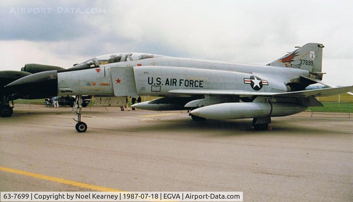 63-7699, 1963 McDonnell F-4C Phantom II C/N 839, McD-D Phantom F.4C - USAF