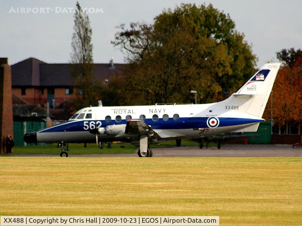 XX488, 1974 Scottish Aviation HP-137 Jetstream T.2 C/N 267, Royal Navy, 750 NAS