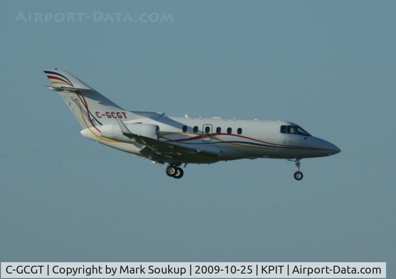 C-GCGT, 2007 Raytheon Hawker 850XP C/N 258828, C-GCGT @ KPIT