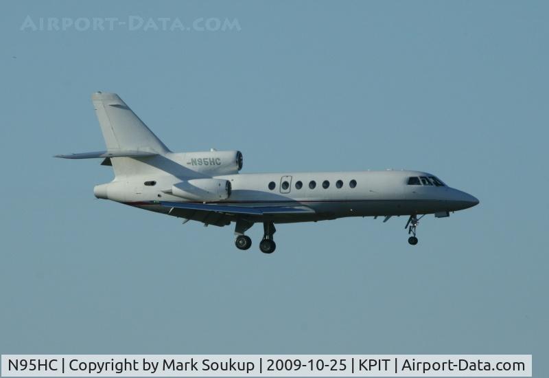 N95HC, 1994 Dassault Falcon 50 C/N 244, N95HC @ KPIT