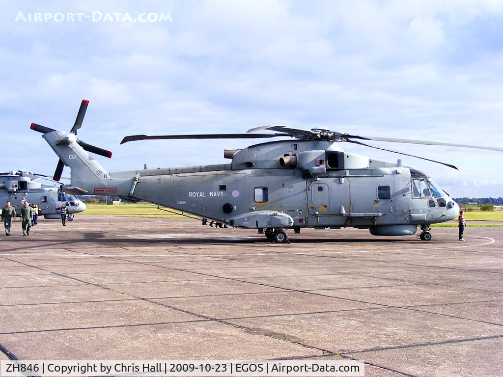 ZH846, AgustaWestland EH-101 Merlin HM1 (Mk111) C/N 50109/RN26, Royal Navy, 829 NAS