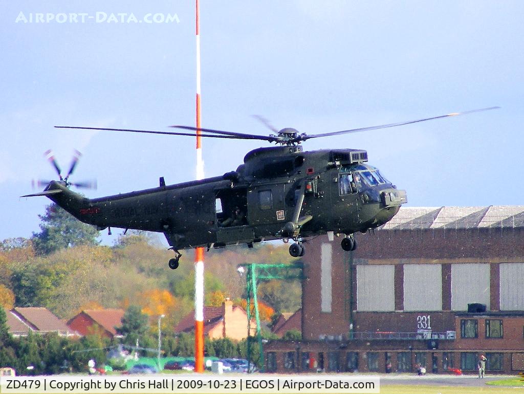ZD479, 1984 Westland Sea King HC.4 C/N WA934, Westland Sea King HC.4, Royal Navy, 848 NAS