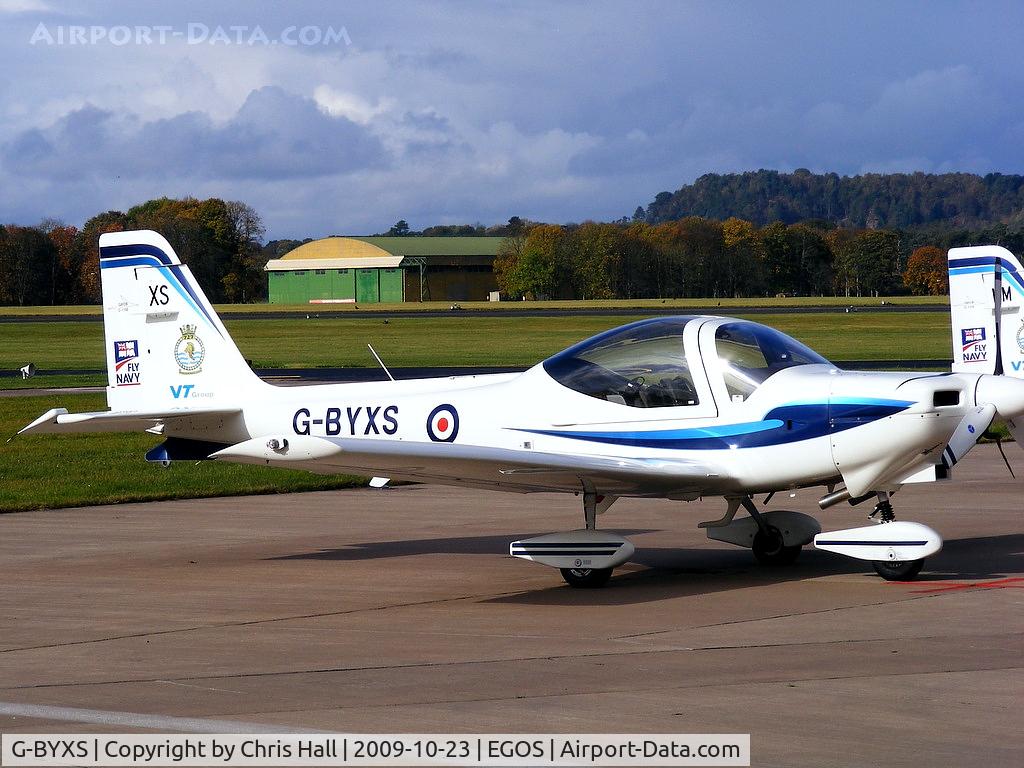 G-BYXS, 2001 Grob G-115E Tutor T1 C/N 82178/E, VT Aerospace Ltd, 727 NAS, RNAS Yeovilton