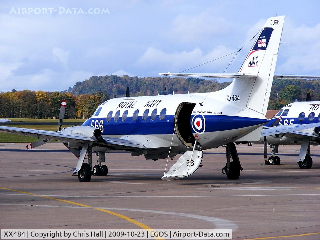 XX484, Scottish Aviation HP-137 Jetstream T.2 C/N 266, Royal Navy, 750 NAS