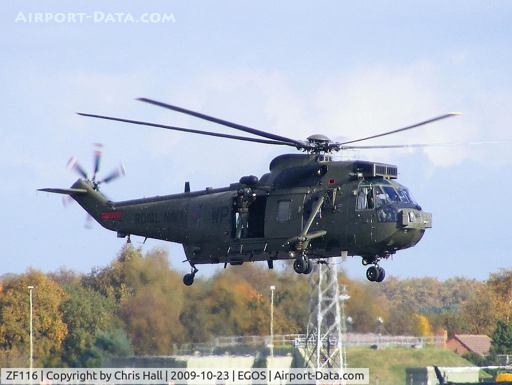 ZF116, 1986 Westland Sea King HC.4 C/N WA962, Royal Navy, 845 NAS