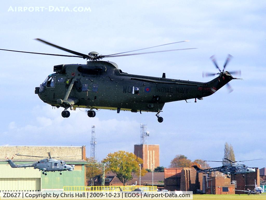 ZD627, 1984 Westland Sea King HC.4 C/N WA938, Westland Sea King HC.4, Royal Navy, 848 NAS