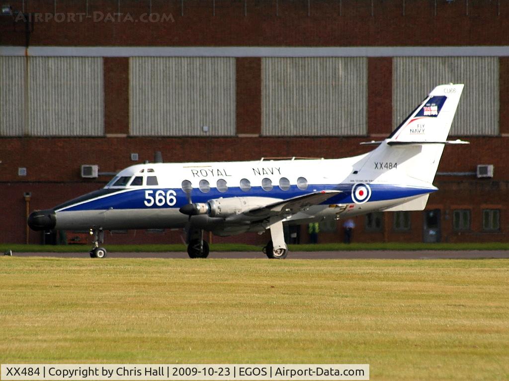 XX484, Scottish Aviation HP-137 Jetstream T.2 C/N 266, Royal Navy, 750 NAS