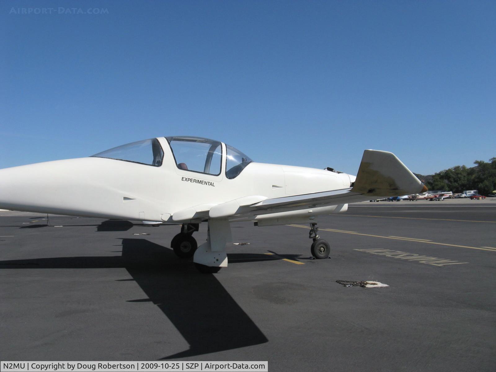 N2MU, 2002 Garrison Melmoth 2 C/N 1, 2002 Garrison MELMOTH 2, Continental TSIO-360 turbocharged 220 Hp, Mr. Peter Garrison's follow-on design to original N2MU famous research prototype OM-1 MELMOTH first flown in 1973, winglets. OM-1 with tiptanks destroyed in passive ground accident.