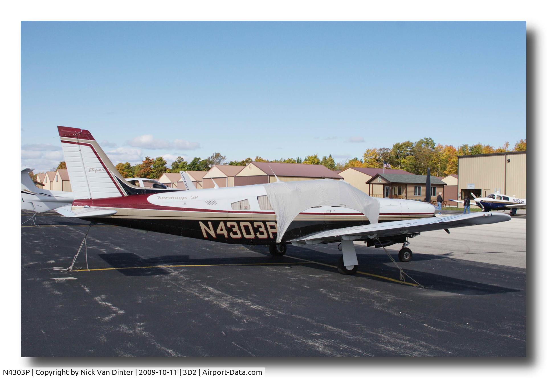N4303P, Piper PA-32R-301 Saratoga C/N 32R-8313020, A Nice in Day In Ephraim
