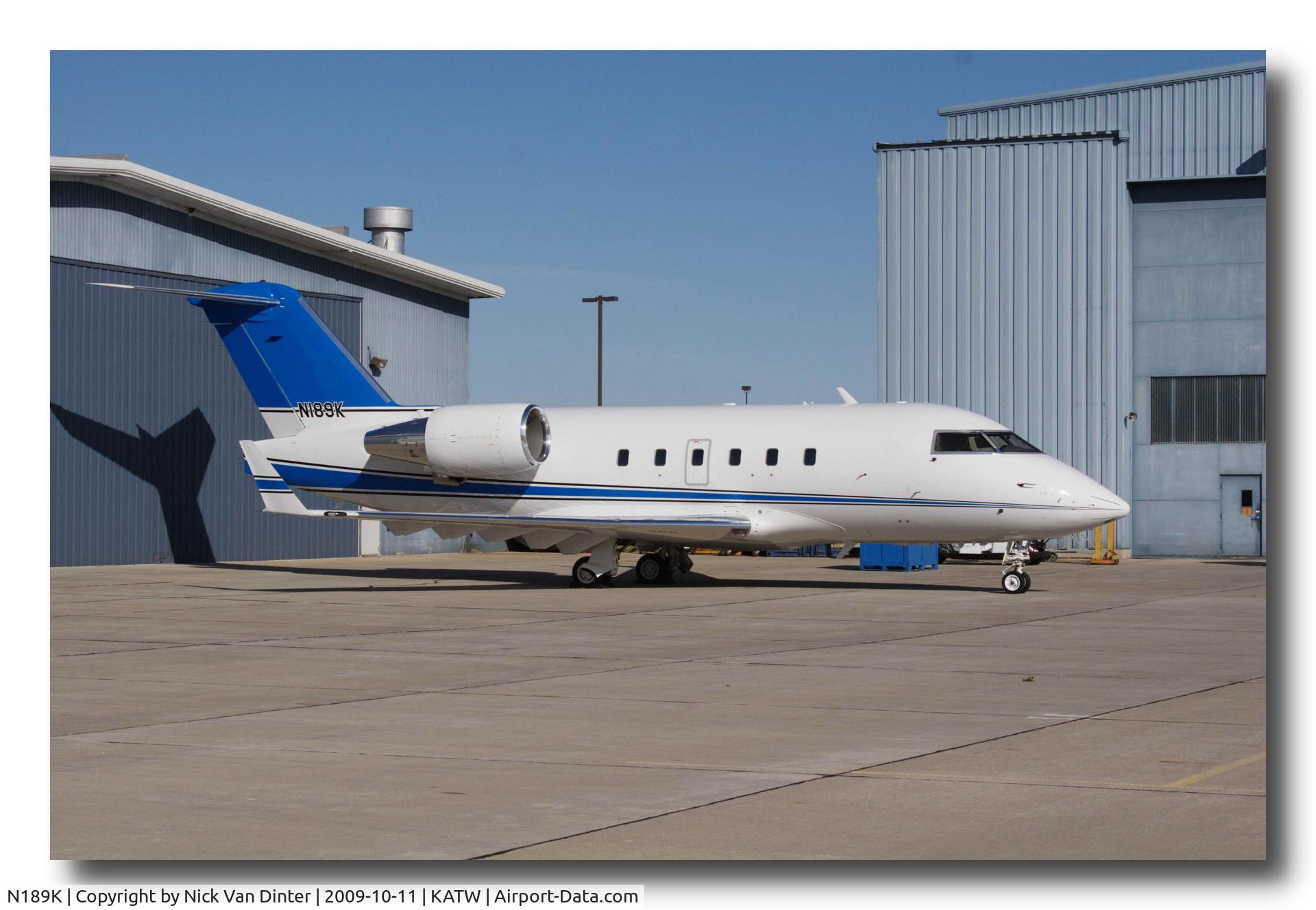 N189K, 1990 Canadair Challenger 601-3A (CL-600-2B16) C/N 5083, On the Ramp