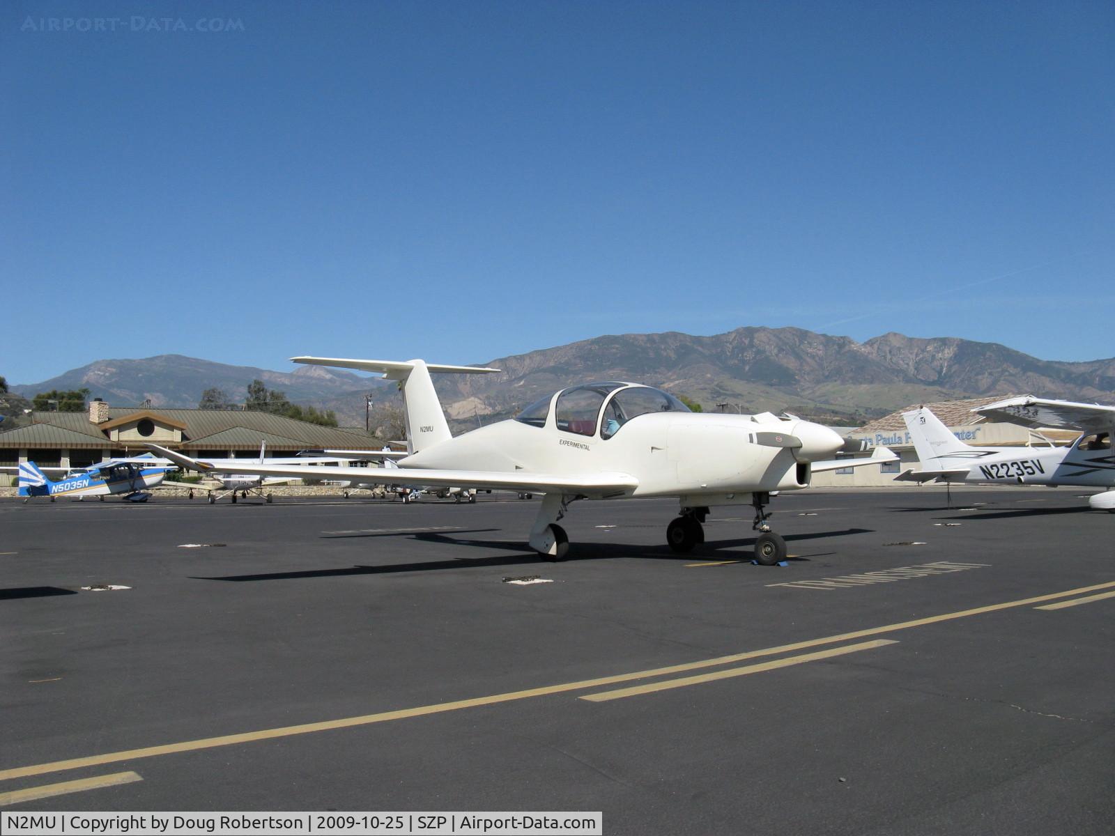 N2MU, 2002 Garrison Melmoth 2 C/N 1, 2002 Garrison MELMOTH 2, Continental TSIO-360 turbocharged 220 Hp, Mr. Peter Garrison contributed to the initial design of the Practavia SPRITE in the UK. This is his second, different MELMOTH Experimental class design.