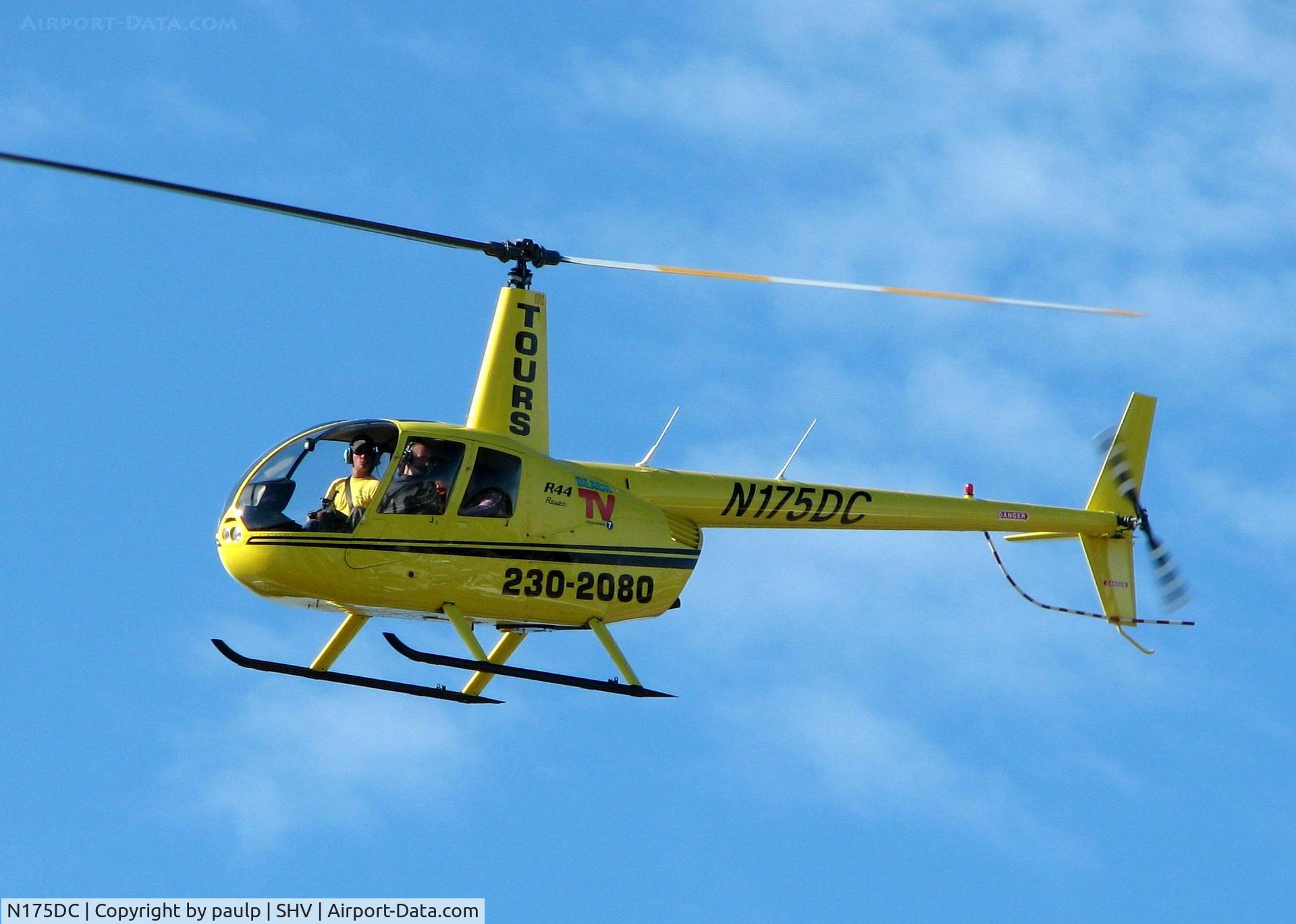 N175DC, 2002 Robinson R44 C/N 1278, Giving rides at the Louisiana State Fair in Shreveport.