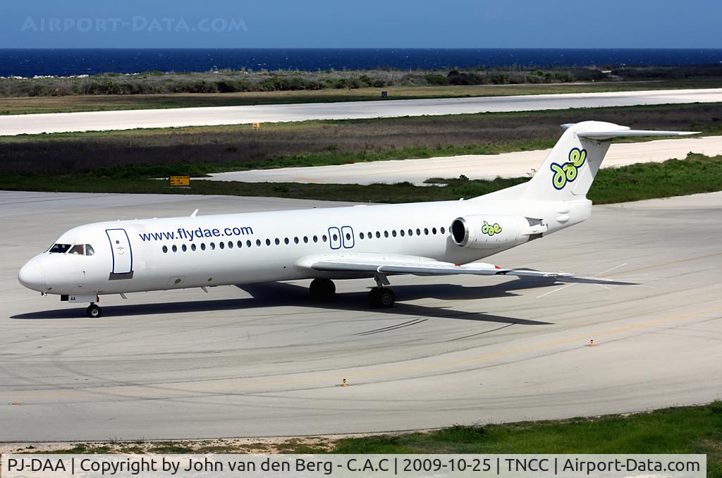 PJ-DAA, 1990 Fokker 100 (F-28-0100) C/N 11310, Dutch Antilles Express Fokker 100 (11310) @ TNCC / CUR