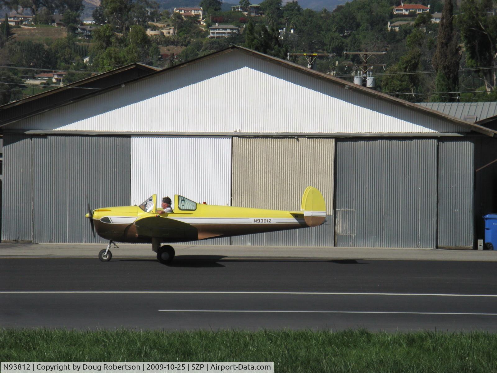 N93812, 1946 Erco 415C Ercoupe C/N 1135, 1946 ERCO Ercoupe 415-C, Continental A&C75 75 Hp, taxi